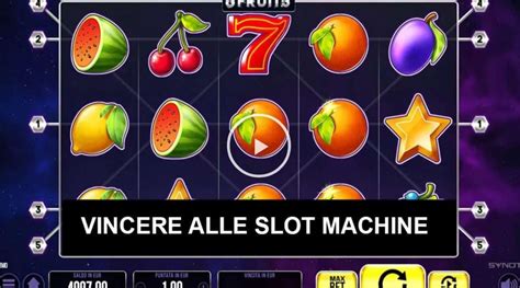 vincere alle slot